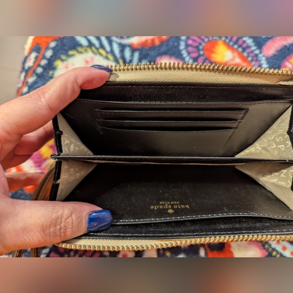 Kate Spade Metallic Gold Wristlet - Picture 8 of 12